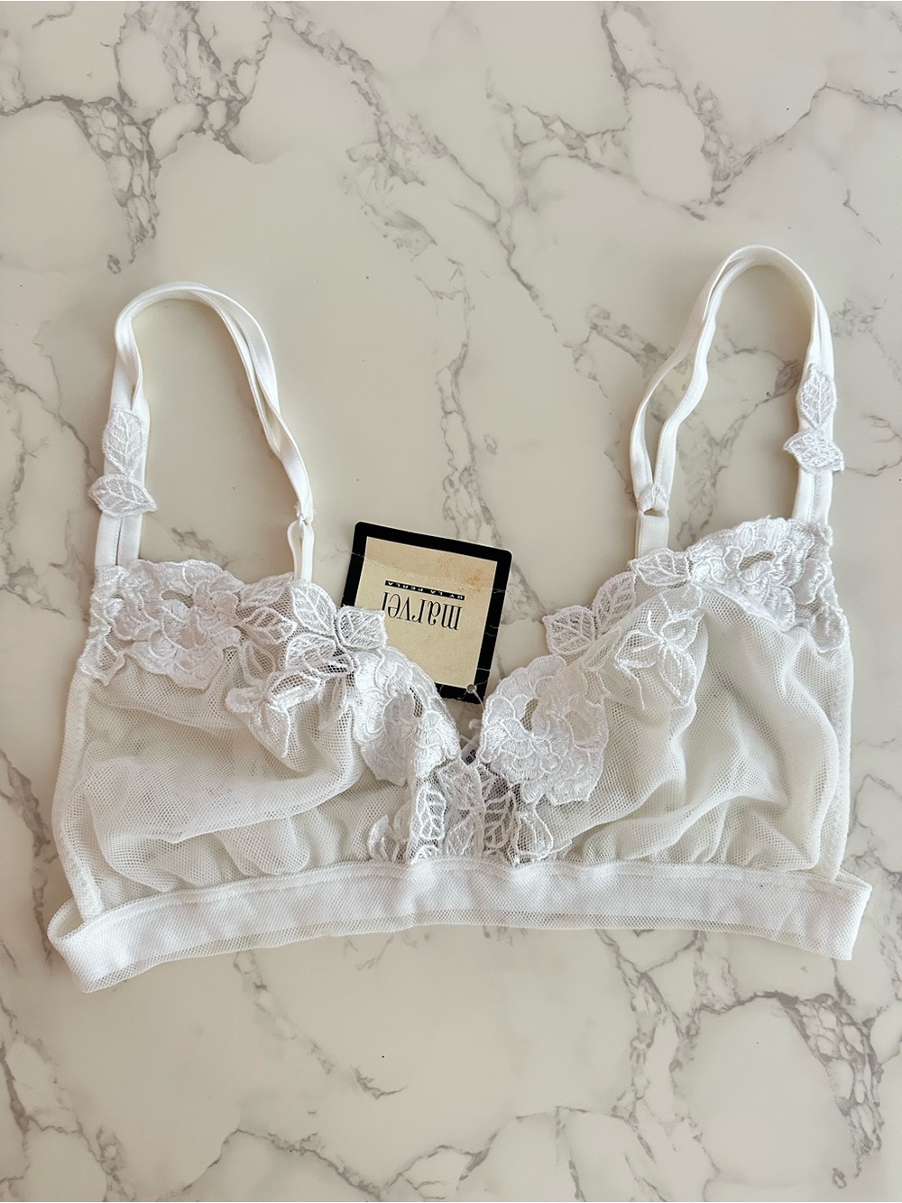 New๐คLa Perla Sheer floral embroidered Bra , brand new.